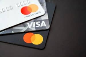 Visa and Mastercard credit card